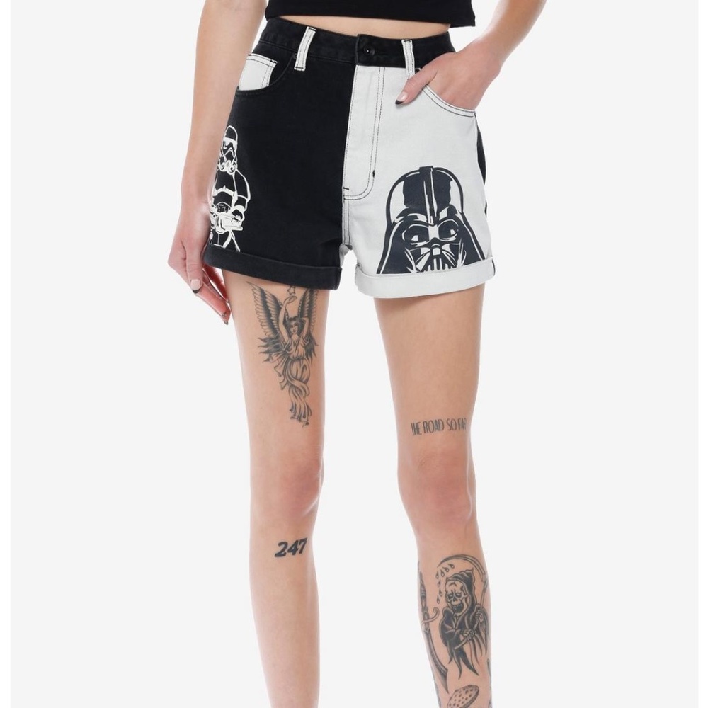 Disney Stormtroopers mom shorts